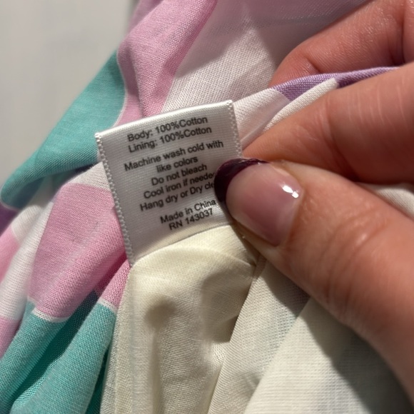 HUNTER BELL Jessica max stripe tiered dress - Picture 4 of 8